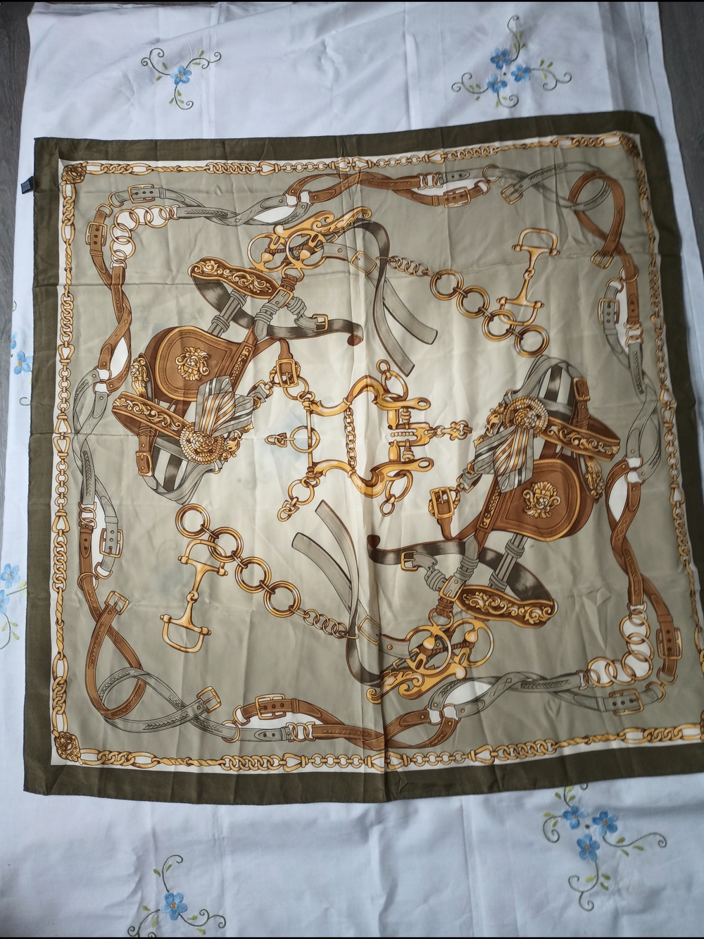 Vintage Silk Scarf